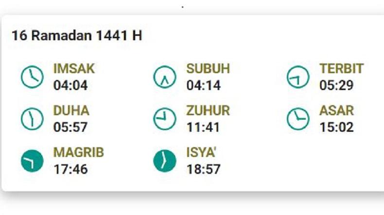 title Ini Jadwal Imsakiah Sabtu 9 Mei untuk Kota Manado dan Sekitarnya Ini Jadwal Imsakiah Sabtu 9 Mei untuk Kota Manado dan Sekitarnya
