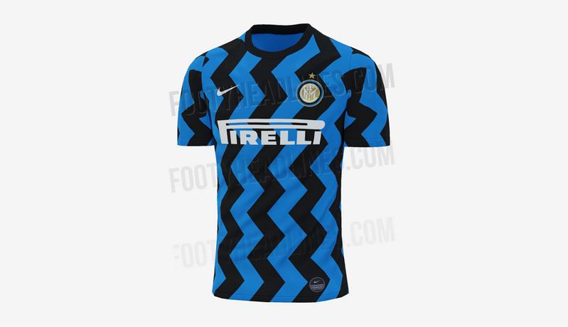Jersey Inter Milan musim 2020/2021 (Foto: Footyheadlines)