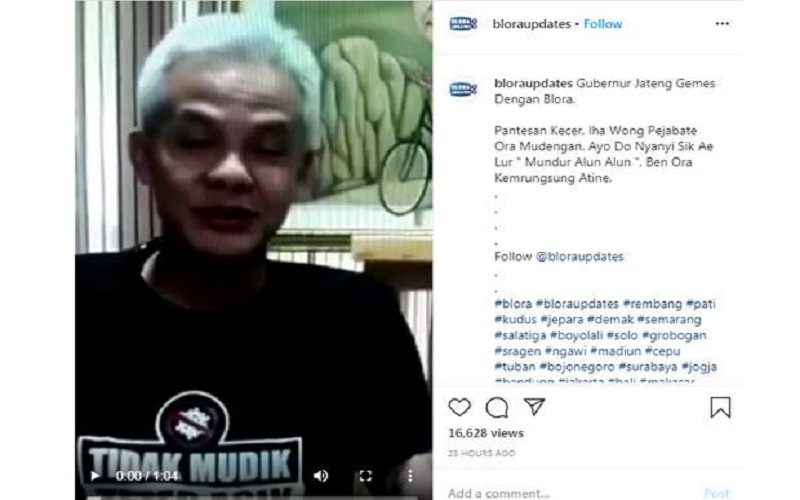 Polemik Video Ganjar Minta Sekda Blora Mundur, KIP: Mbok Langsung Telepon