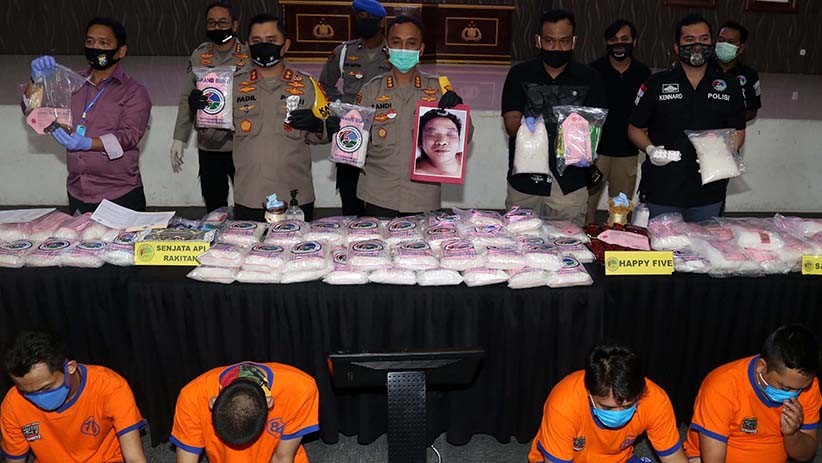 Bandar Narkoba Ditembak Mati, 100 Kg Sabu Diamankan Polisi - Bagian 1