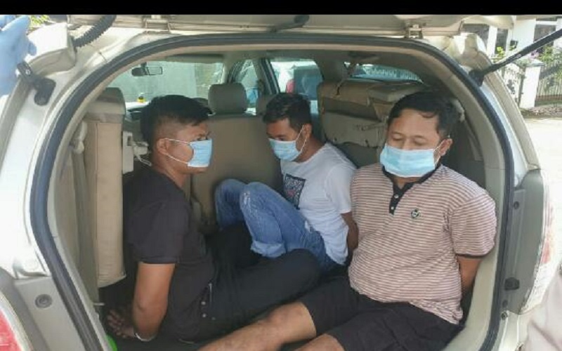Gugup saat Diminta Tunjukkan KTP, Identitas 3 Terduga Maling Ini Ketahuan