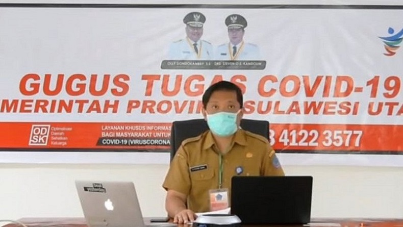 Sulut Catat Rekor Penambahan Kasus Positif Covid-19, 152 Orang dalam Sehari