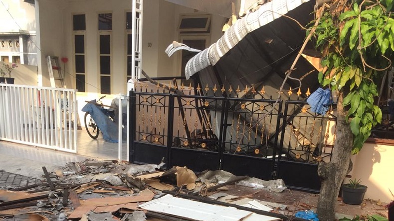 Ini Penyebab Ledakan di Kompleks Cemara Asri yang Hancurkan Rumah dan Rusak 2 Mobil