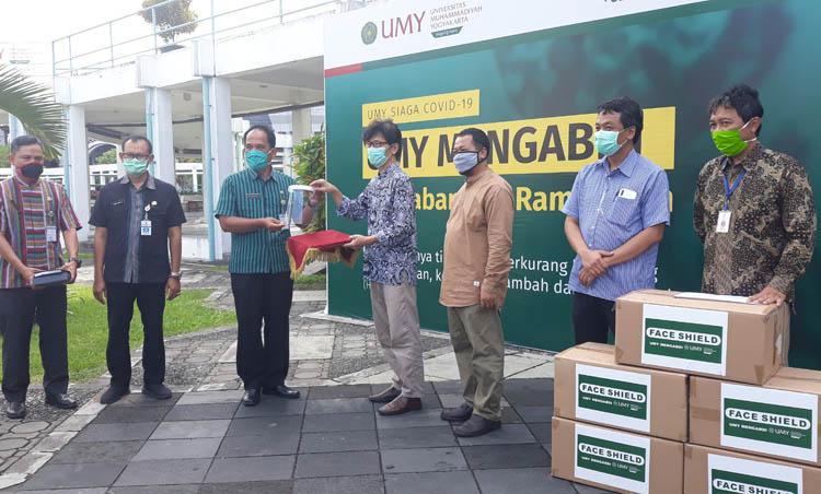  Atasi Kelangkaan Face Shield, UMY akan Produksi Massal