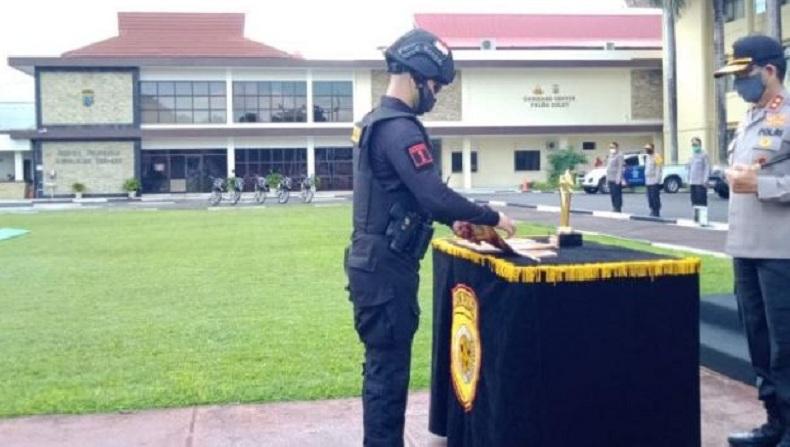 44 Polisi Terima Penghargaan Kapolda Sulut, Salah satunya Pengubur Pasien Corona