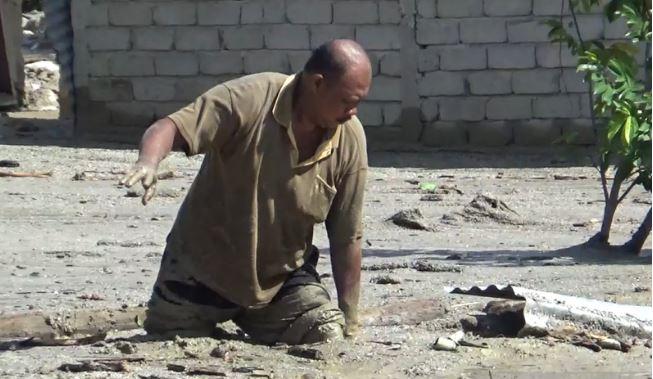 Puluhan Rumah di Desa Poi Tertimbun Lumpur, Akses Jalan Palu-Sigi Putus