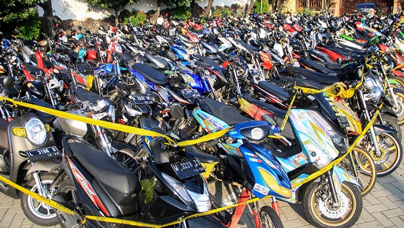 Balap Liar saat Ramadan, 121 Motor di Lombok Timur Dikandangkan Polisi