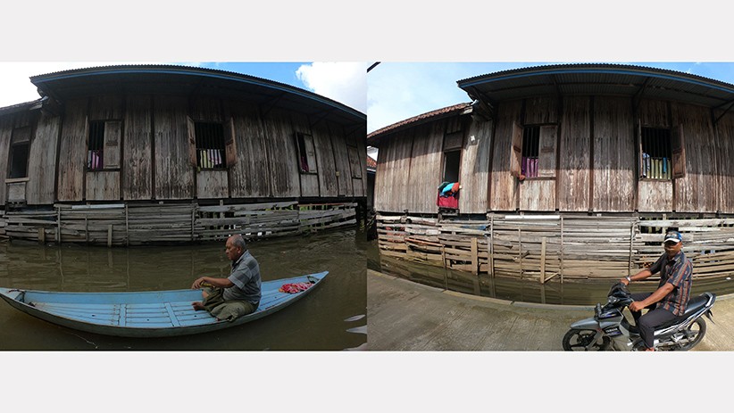 Banjir akibat Luapan Sungai Batanghari Jambi Mulai Surut - Bagian 2