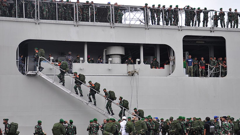 Berangkat Naik KRI, 450 Prajurit TNI Bertugas Jaga Perbatasan RI-Papua Nugini - Bagian 2
