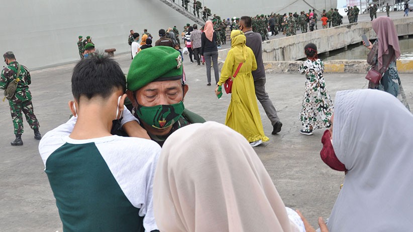 Berangkat Naik KRI, 450 Prajurit TNI Bertugas Jaga Perbatasan RI-Papua Nugini - Bagian 3