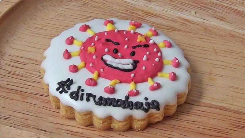 Buat Kue Bertema Virus Corona, Pemilik Usaha di Bandung Kebanjiran Pesanan