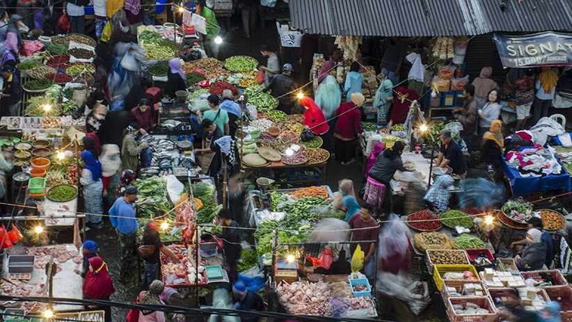 Sempat Viral, Pasar Antri Kota Cimahi Ditertibkan