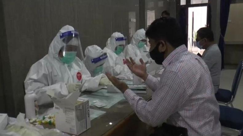 7 Anggota DPRD Deliserdang dan 4 Staf Reaktif Hasil Rapid Test Covid-19
