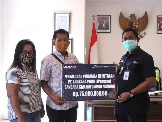 Angkasa Pura I Salurkan Program Kemitraan Bantu UKM di Tengah Pandemi Covid-19