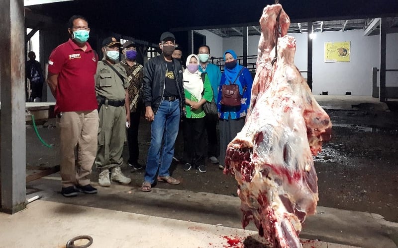 Duh! Ditemukan Hati Sapi Bercacing di 2 Pasar di Purworejo