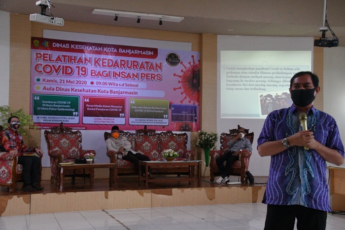 PWI Kalsel Desak Gugus Tugas Covid-19 Transparan Sampaikan Informasi