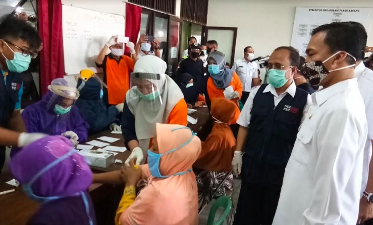 Rapid Test 3 Pasar di Batang, 16 Pedagang Reaktif Covid-19