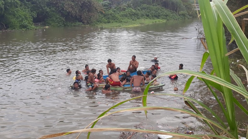 Dihantam Ombak, Pemuda di Gianyar Tewas Tenggelam di Sungai Sangsang