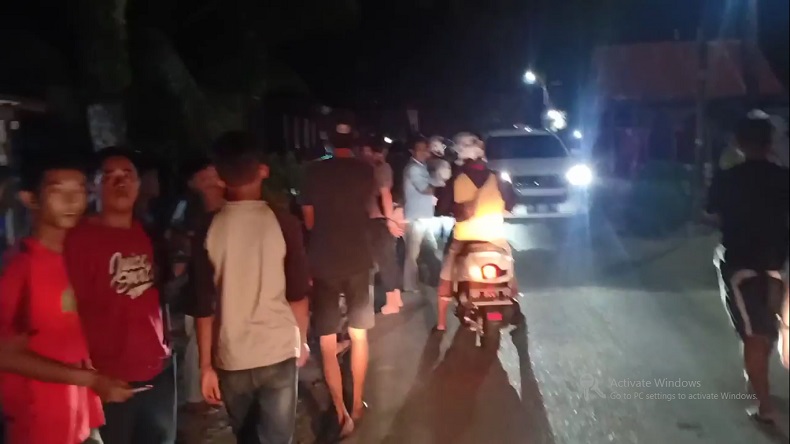 Pemuda di Luwu Utara Cekcok dengan Polisi saat Dibubarkan Berkerumun