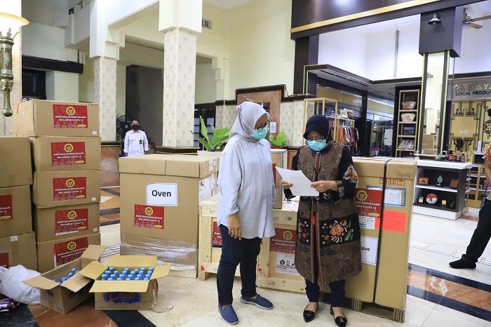 Wali Kota Risma Terkejut Dapat Bantuan Ribuan Alkes dari BIN