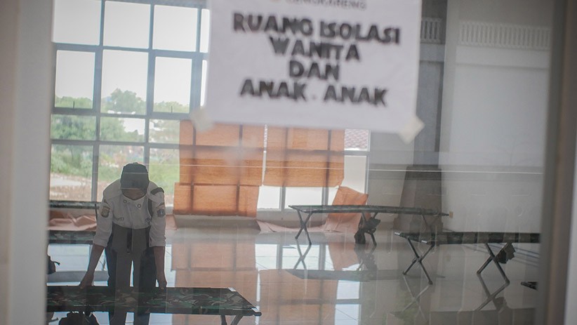 Suasana Masjid Raya Jakarta Dijadikan Tempat Isolasi Pemudik - Bagian 3