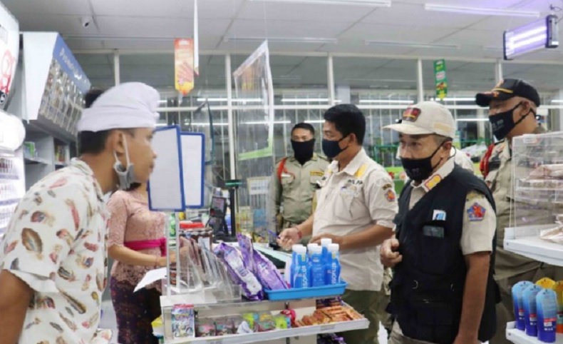 20 Toko di Bali Dapat Teguran karena Langgar Jam Operasional saat Pandemi Covid-19