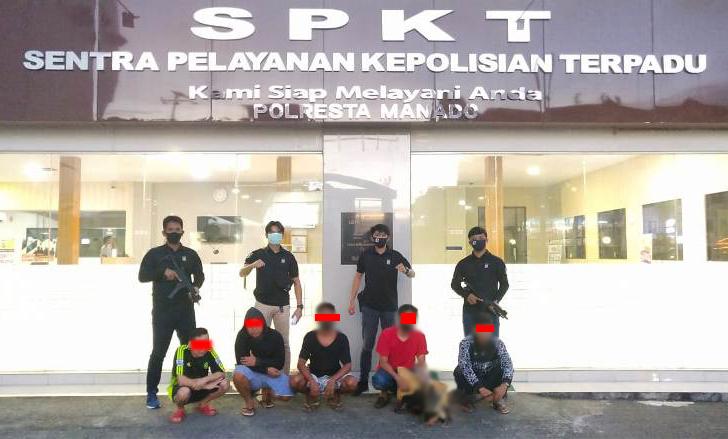 Asyik Judi Sabung Ayam di Gudang, 4 Pelaku Ditangkap Tim Maleo Polda Sulut