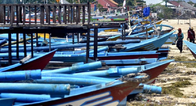 Gelombang Tinggi di Bali, Nelayan Pantai Kedonganan Tak Berani Melaut