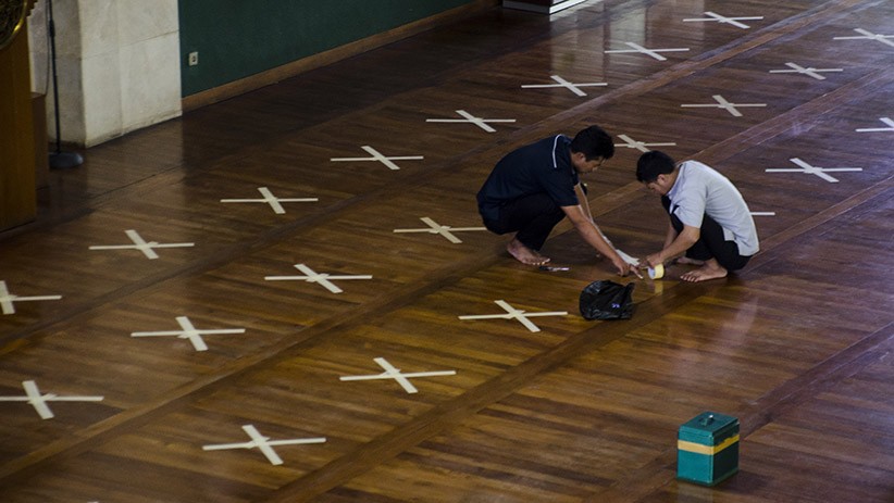 MUI Sulsel Minta Masjid Terapkan Protokol Kesehatan Bila New Normal Diterapkan