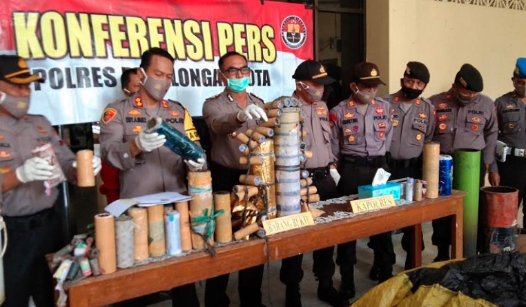 Ratusan Balon Udara dan Ribuan Petasan di Pekalongan Disita, Warga Kocar Kacir