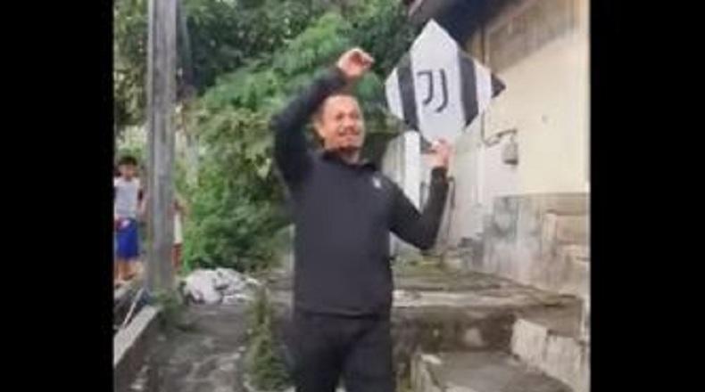 Viral Timsus Maleo Polda Sulut Kejar Layangan Putus, Netizen Heboh