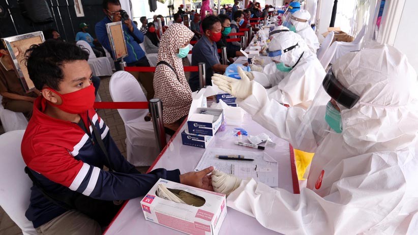 BIN Gencarkan Tes Covid-19 Massal di Surabaya - Bagian 1