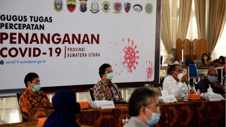 Edy Rahmayadi Minta Pendapat Pakar sebelum Terapkan New Normal di Sumut