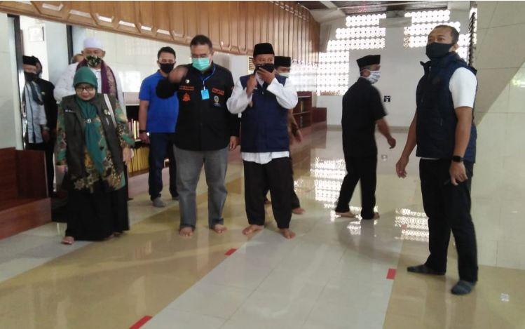 Wagub Jabar Sebut Masjid Agung Tasikmalaya Sudah Terapkan Protokol Kesehatan