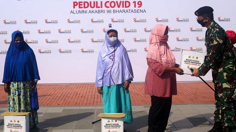 Alumni Akabri 96 Bharatasena Salurkan Bantuan untuk Warga Terdampak COVID-19 - Bagian 2