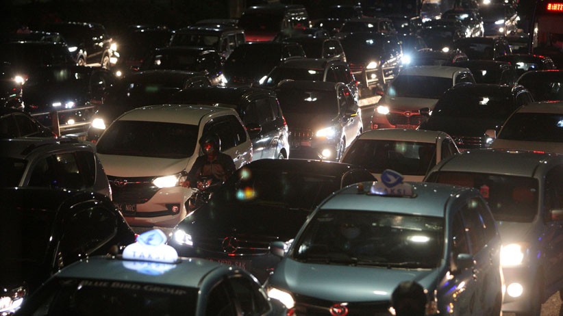 Penampakan Jakarta Macet Parah Malam Ini - Bagian 4