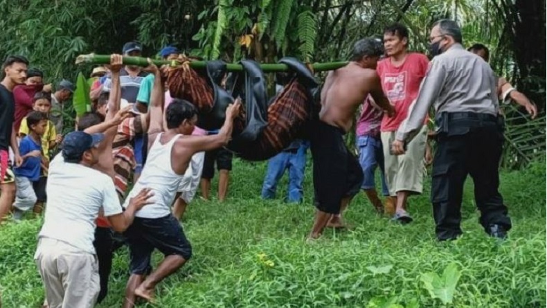 Terpeleset Jatuh ke Sungai Bah Bolon, Warga Simalungun Ditemukan Tewas