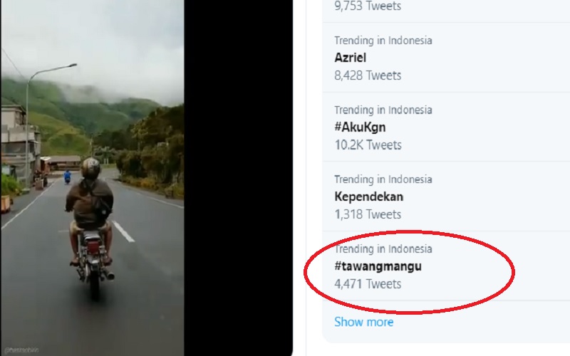 Tagar #tawangmangu Trending Topic Twitter selama 2 Hari, Ini yang