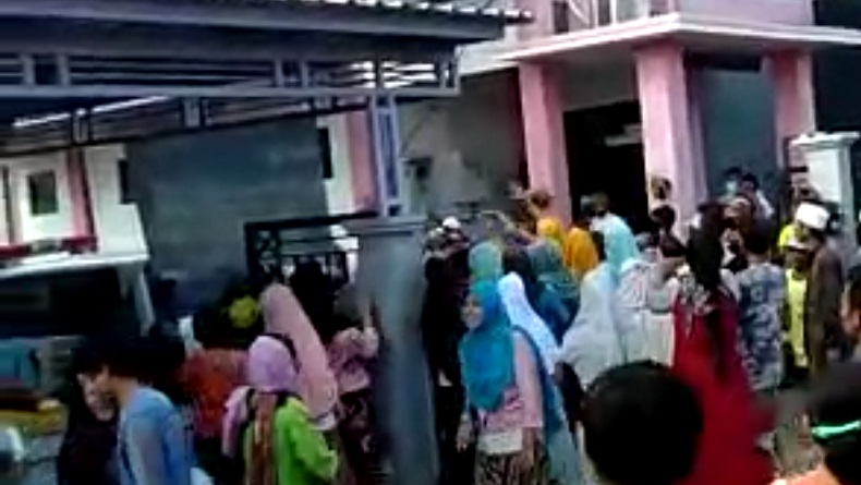 Video Viral Demo Corona di Puskesmas Bandaran, Ini Penjelasan Kapolsek Tlanakan