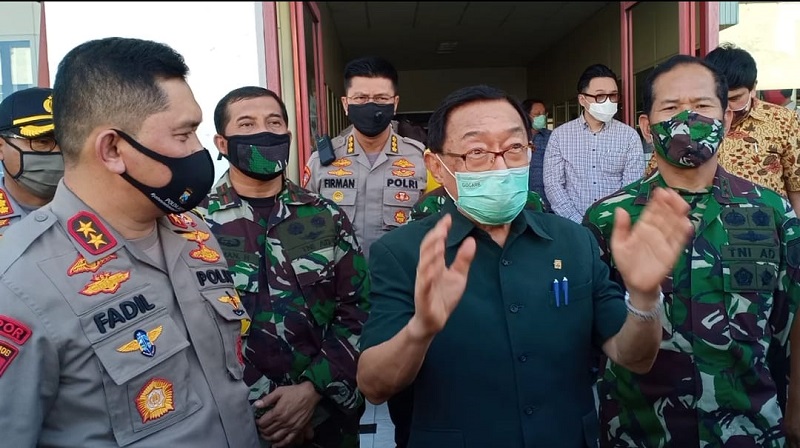 Sidak Maspion, Kapolda Jatim Ingatkan Pabrik Pasang Mika Pembatas Antarpekerja