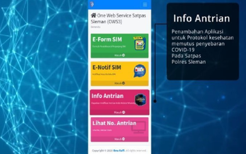 Panggilan Antrean SIM di Polres Sleman lewat WhatsApp, Netizen: Tak Takut Kesalip