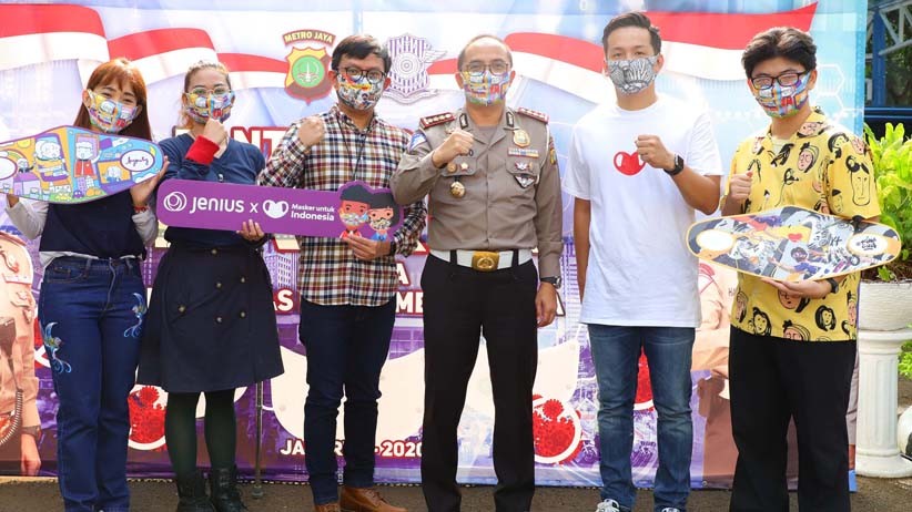 Bantu Lawan Covid-19, Jenius Berkolaborasi dengan Masker untuk Indonesia - Bagian 4