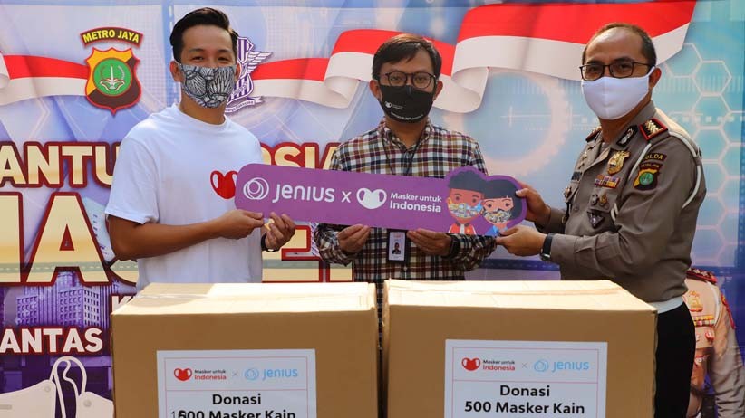 Bantu Lawan Covid-19, Jenius Berkolaborasi dengan Masker untuk Indonesia - Bagian 2