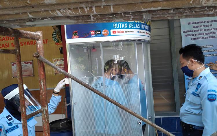 9 Napi Ditahan di Rutan Kelas IIB Wates setelah Hasil Rapid Test Nonreaktif