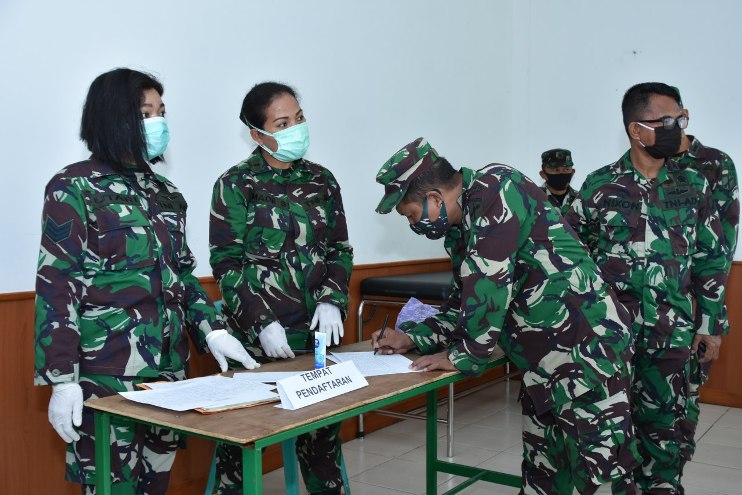 title Putus Penyebaran Covid-19, Personel Kodam XIII Merdeka Jalani Rapid Test Putus Penyebaran Covid-19, Personel Kodam XIII Merdeka Jalani Rapid Test