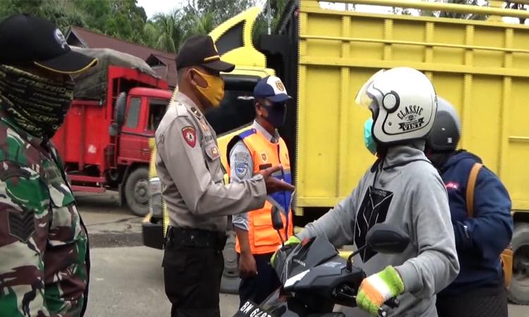 New Normal, Penerapan Pos Batas Sumbar dan Riau Sesuai Protokol Kesehatan