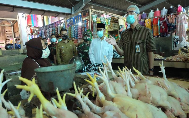 Demak Zona Merah, Ganjar Pranowo Minta Bupati Ambil Langkah PKM