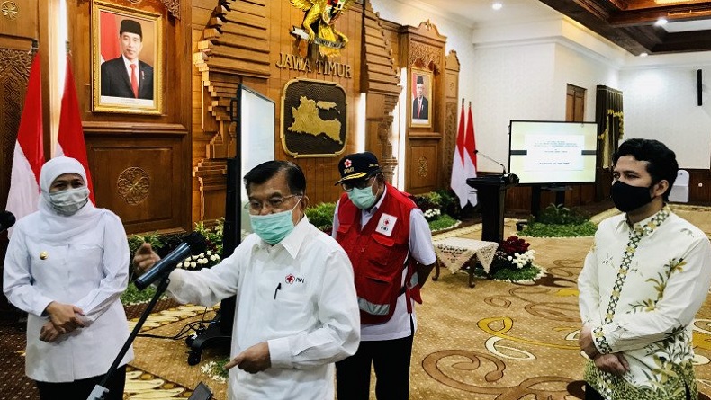 JK Ingatkan Kasus Covid-19 di Jawa Timur Bisa Segera Salip DKI Jakarta