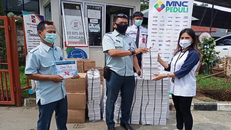 MNC Peduli Kirimkan Makan Siang ke RSUD Kota Bogor