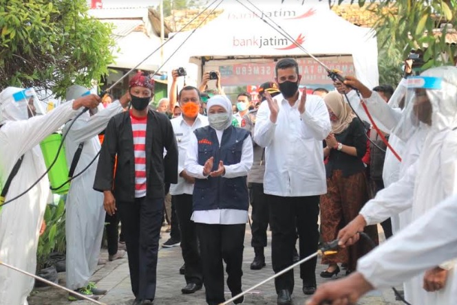 Khofifah Sebut Kampung Tangguh di Kota Probolinggo Terbaik se-Jatim